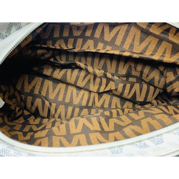 MKF Collections by Mia K Satchel Handbag, Tayla White, Vegan Leather - Picture 5 of 9